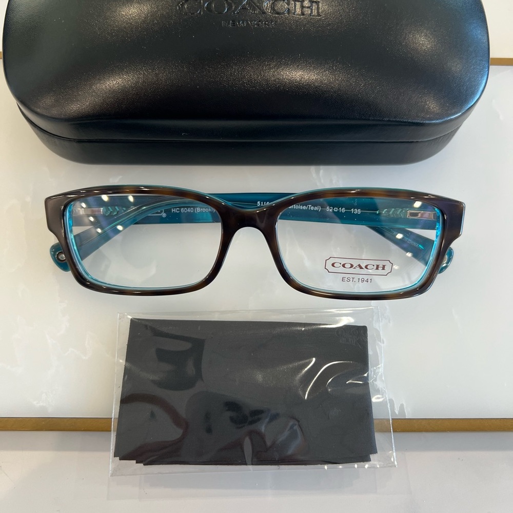 SOLD New coach optical frame model 6040